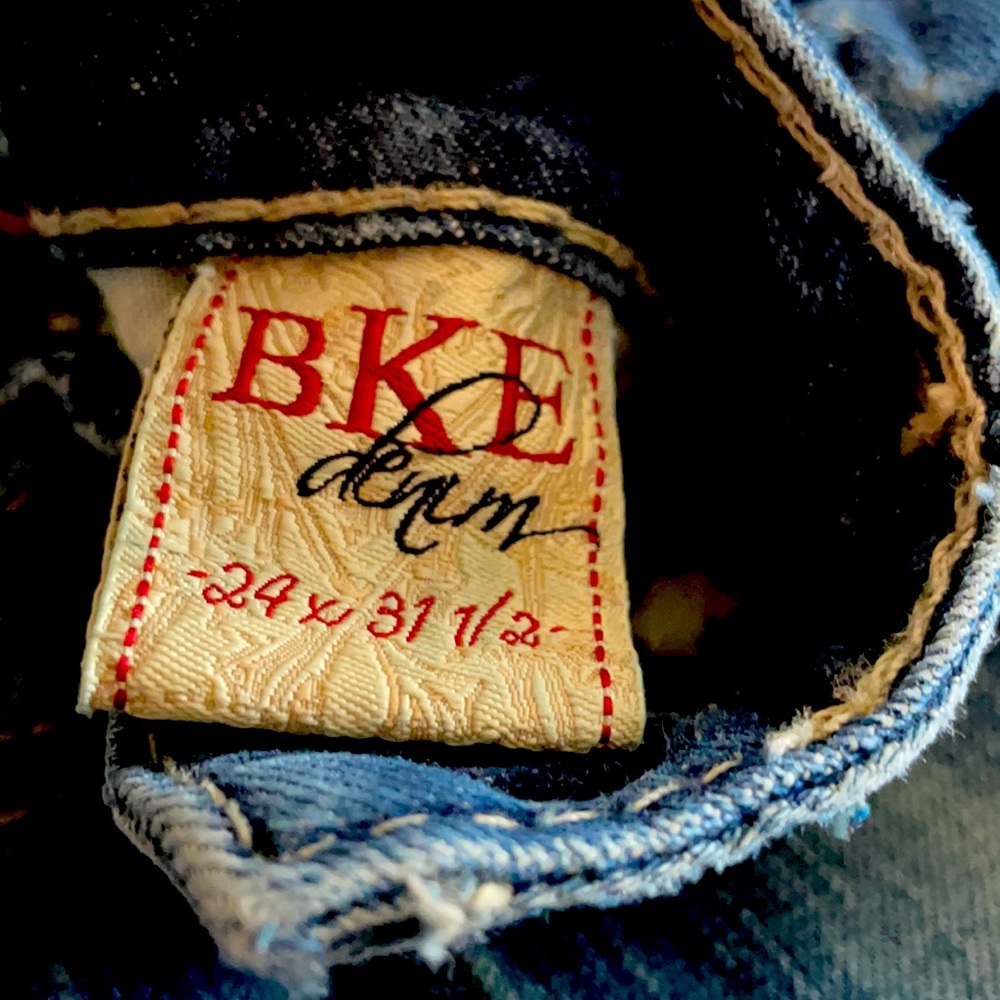 BKE jeans star boot cut.
